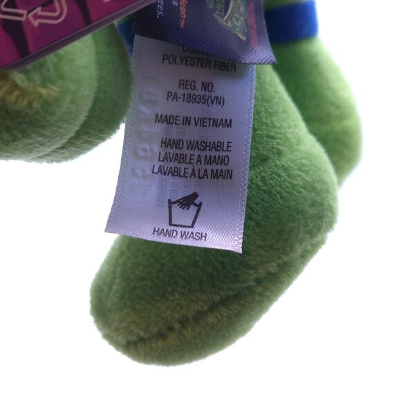 Teenage Mutant Ninja Turtles Leonardo Mayhem Plush New with Tags - Picture 7 of 7